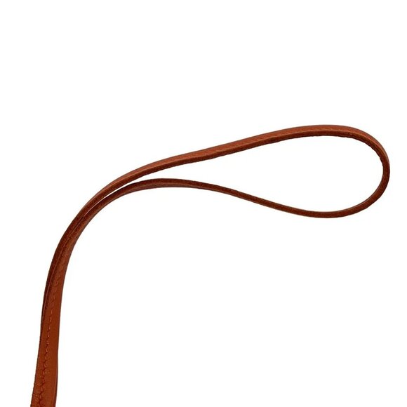 HERMES Buddy Bag Charm Lambskin/Merino Wool Orange Poppy/Carnelian - Picture 4 of 7